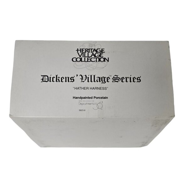 Department 56 Dickens Village Series "Hather Harness" Lighted Christmas Display - Picture 6 of 10